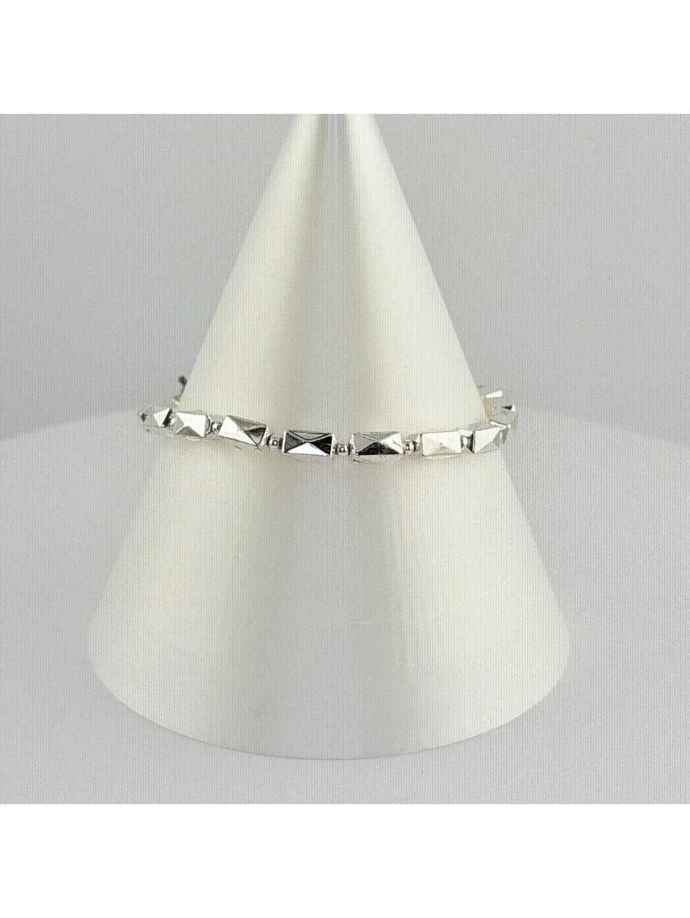 Bomb Party Single Stack Bracelet - on Silver Plating #120